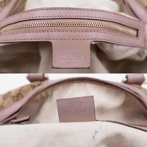 Vintage Web Gucci GG Canvas Monogram Sherry line Boston Bag - Picture 10 of 16
